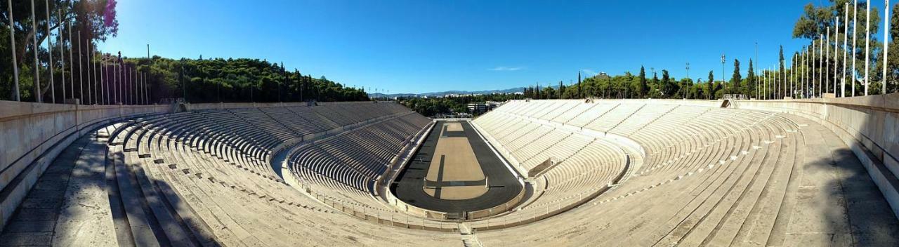 Beautiful studio next to ancient stadium Atenas Exterior foto